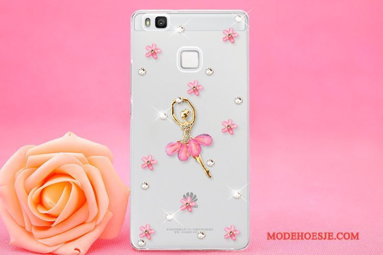 Hoesje Huawei P9 Lite Strass Hangertelefoon, Hoes Huawei P9 Lite Kleur Jeugd