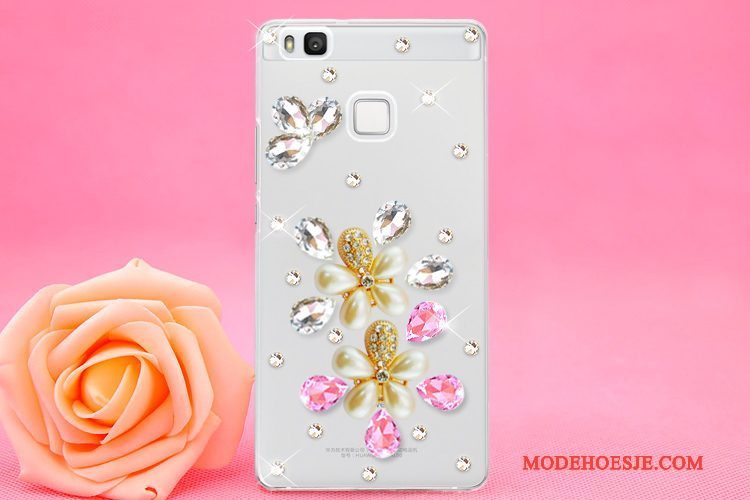 Hoesje Huawei P9 Lite Strass Hangertelefoon, Hoes Huawei P9 Lite Kleur Jeugd