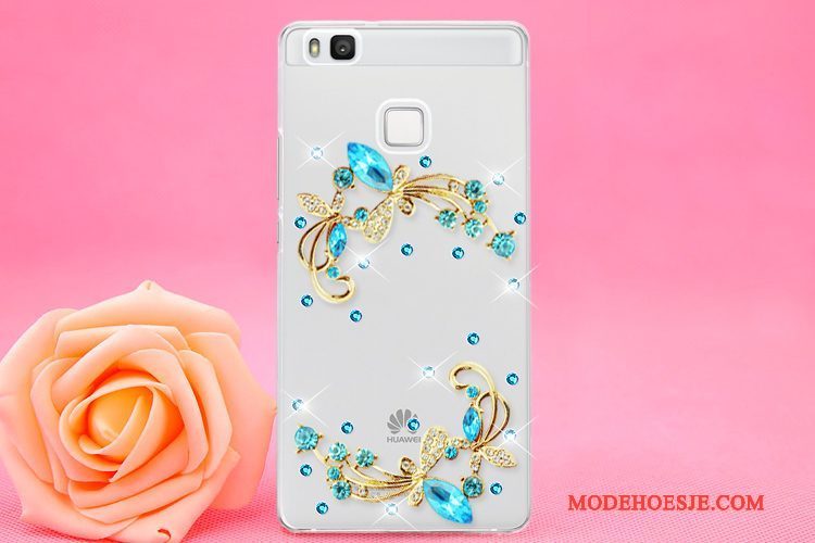 Hoesje Huawei P9 Lite Strass Hangertelefoon, Hoes Huawei P9 Lite Kleur Jeugd