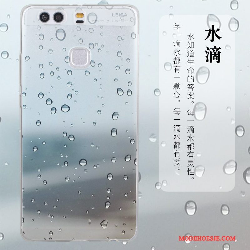 Hoesje Huawei P9 Plus Zacht Blauwtelefoon, Hoes Huawei P9 Plus Zakken