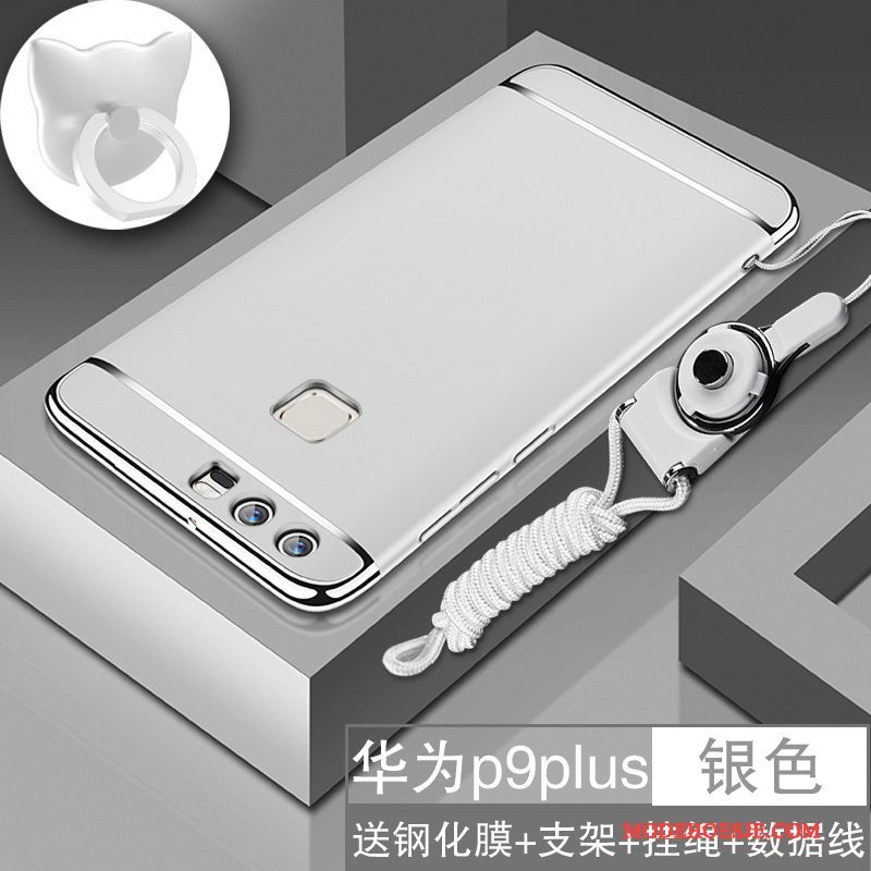 Hoesje Huawei P9 Plus Zakken Telefoon Anti-fall, Hoes Huawei P9 Plus Bescherming Goud Hard