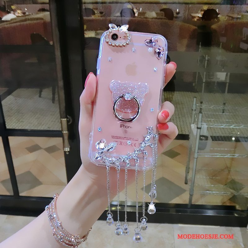 Hoesje Huawei P9 Zakken Telefoon Trendy Merk, Hoes Huawei P9 Strass Beren Ring