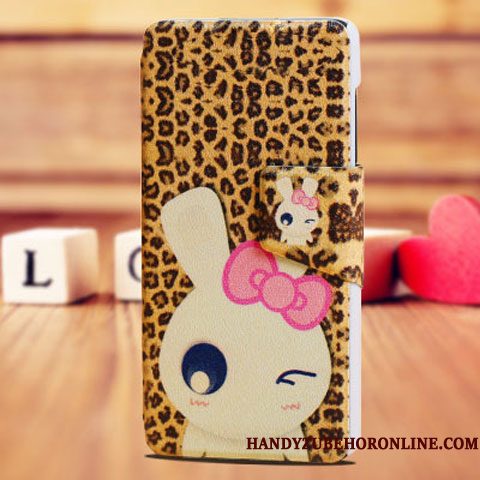 Hoesje Huawei Y5 2018 Leer Purper, Hoes Huawei Y5 2018 Bescherming