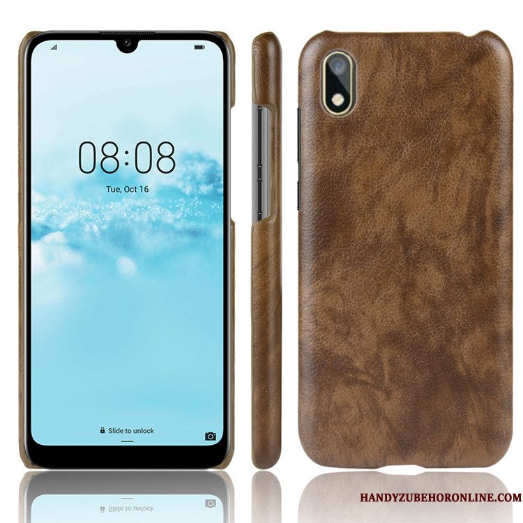 Hoesje Huawei Y5 2019 Leer Soort Aziatische Vruchttelefoon, Hoes Huawei Y5 2019 Bescherming Hard Kwaliteit