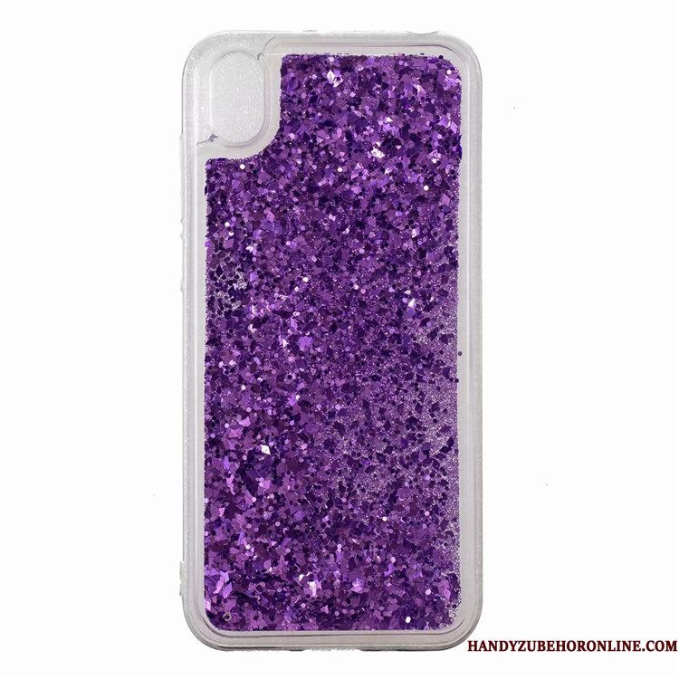 Hoesje Huawei Y5 2019 Scheppend Drijfzand Trend, Hoes Huawei Y5 2019 Mode Hanger Purper