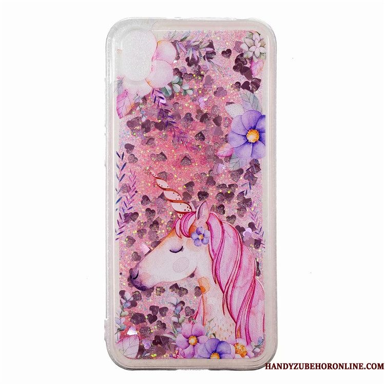 Hoesje Huawei Y5 2019 Scheppend Drijfzand Trend, Hoes Huawei Y5 2019 Mode Hanger Purper