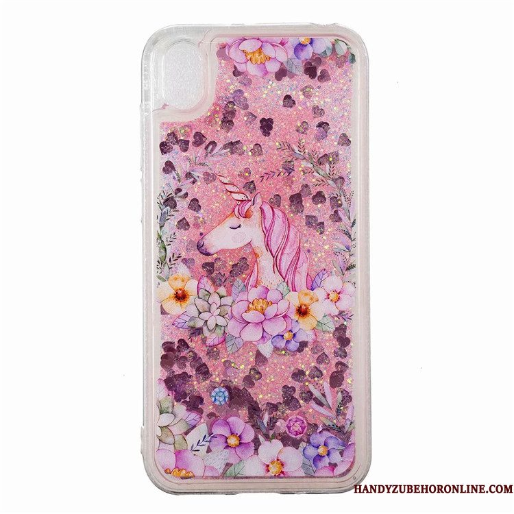 Hoesje Huawei Y5 2019 Scheppend Drijfzand Trend, Hoes Huawei Y5 2019 Mode Hanger Purper