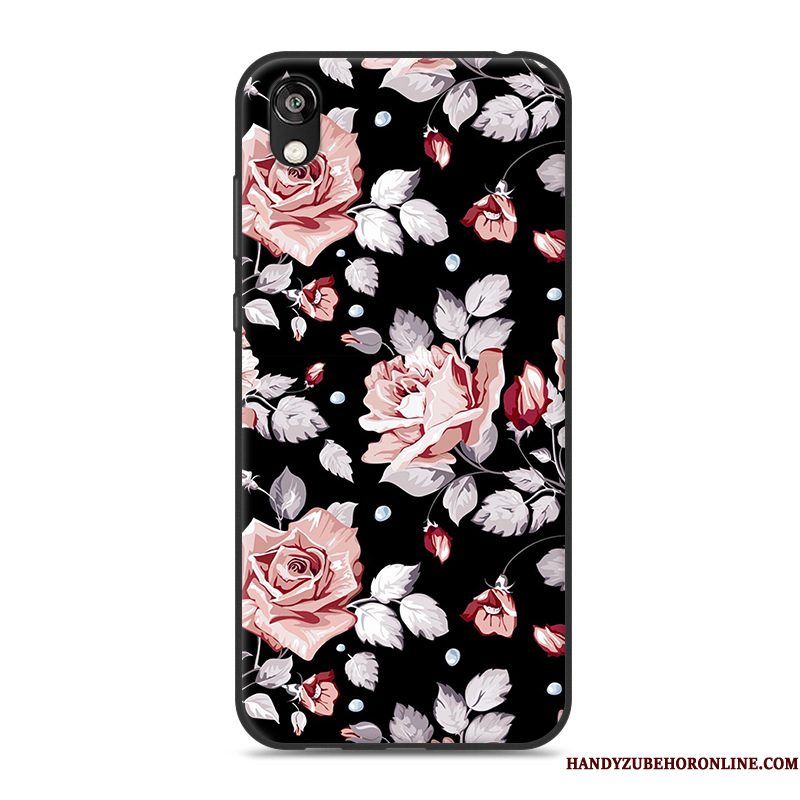 Hoesje Huawei Y5 2019 Zacht Anti-fall Persoonlijk, Hoes Huawei Y5 2019 Siliconen Telefoon Roze