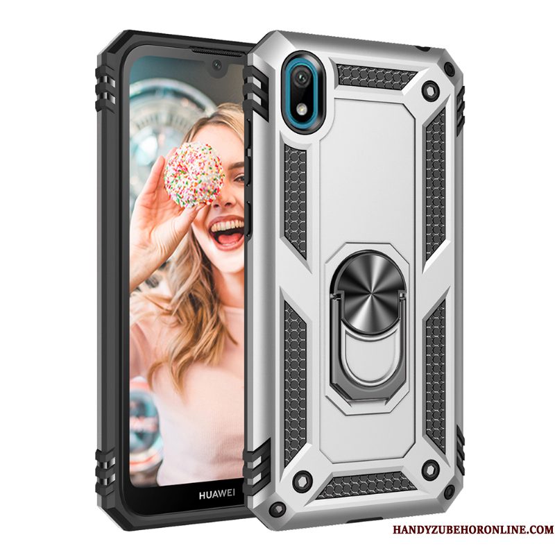 Hoesje Huawei Y5 2019 Zacht Hard Anti-fall, Hoes Huawei Y5 2019 Bescherming Goud