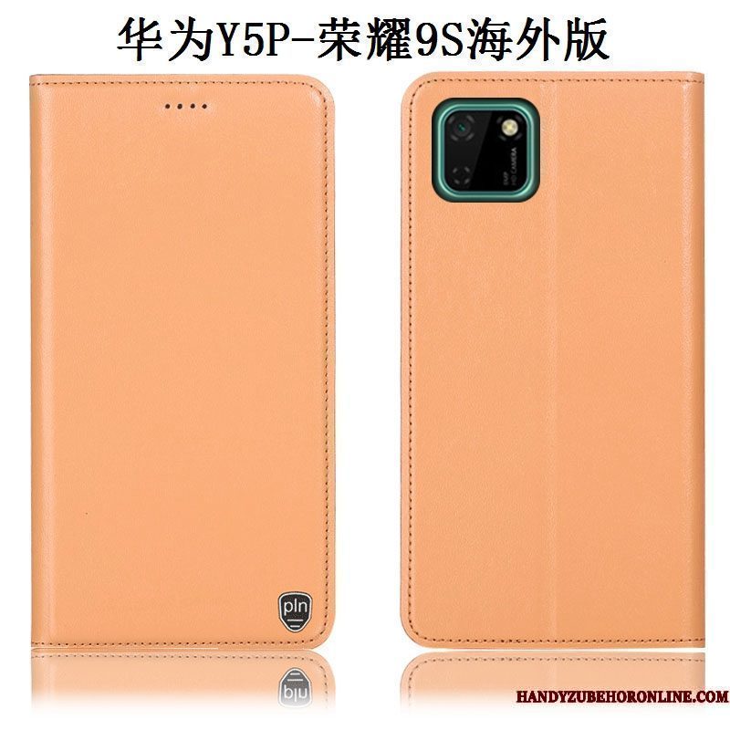 Hoesje Huawei Y5p Zakken Zwart Anti-fall, Hoes Huawei Y5p Folio Telefoon