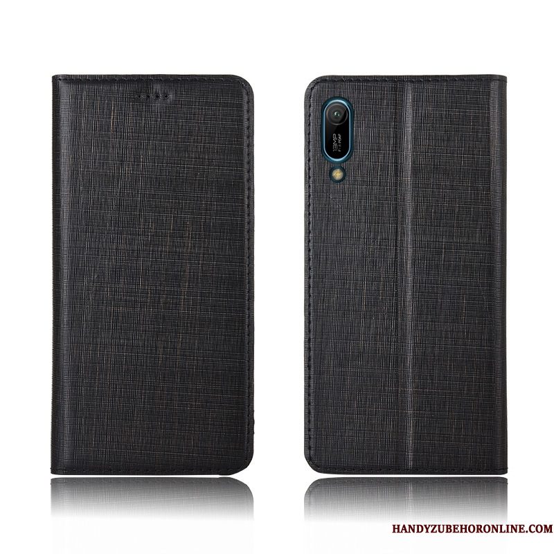 Hoesje Huawei Y6 2019 Bescherming Blauwtelefoon, Hoes Huawei Y6 2019 Zacht Anti-fall Nieuw