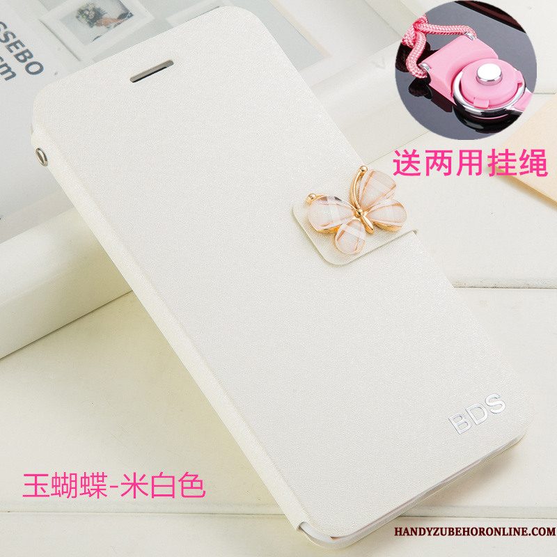 Hoesje Huawei Y6 2019 Bescherming Wittelefoon, Hoes Huawei Y6 2019 Leer Hanger Anti-fall