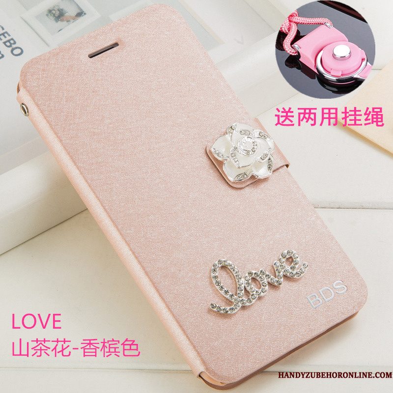 Hoesje Huawei Y6 2019 Bescherming Wittelefoon, Hoes Huawei Y6 2019 Leer Hanger Anti-fall