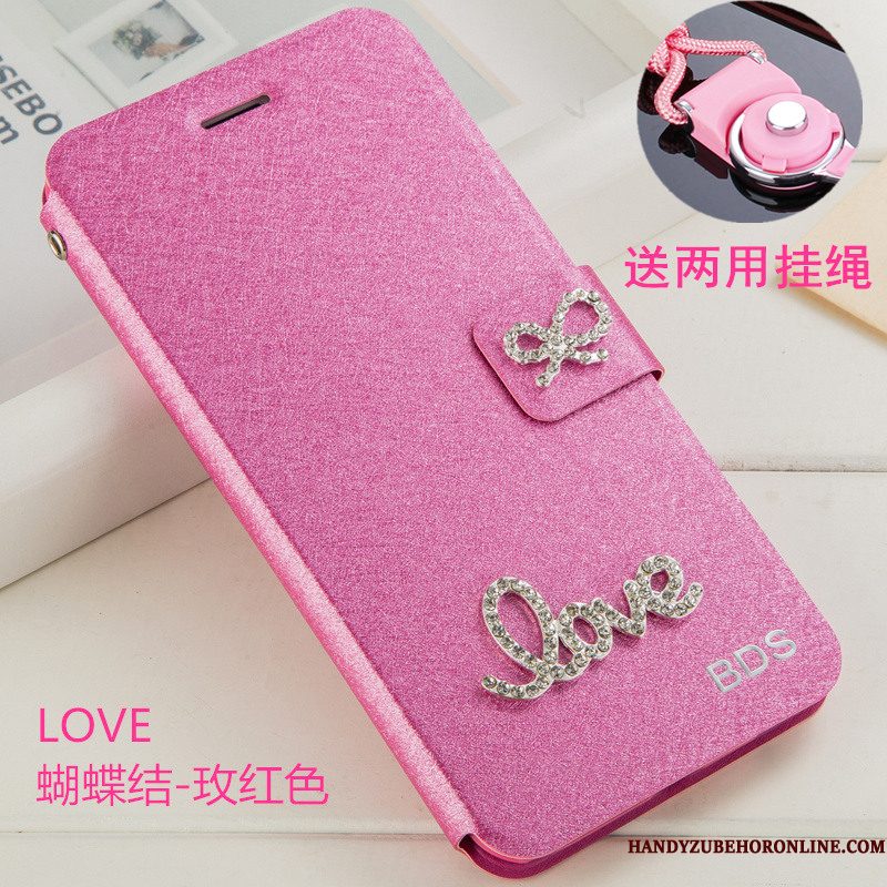 Hoesje Huawei Y6 2019 Bescherming Wittelefoon, Hoes Huawei Y6 2019 Leer Hanger Anti-fall