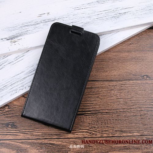 Hoesje Huawei Y6 2019 Leer Trend Eenvoudige, Hoes Huawei Y6 2019 Folio Telefoon Rood