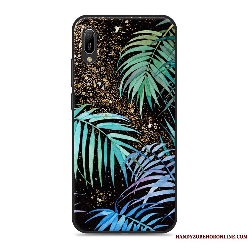 Hoesje Huawei Y6 2019 Zacht Anti-fall Eenvoudige, Hoes Huawei Y6 2019 Siliconen Telefoon Net Red