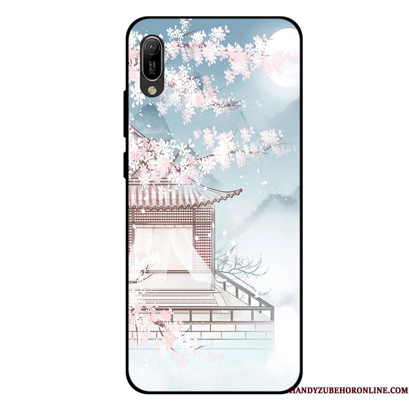 Hoesje Huawei Y6 2019 Zakken Pas Vers, Hoes Huawei Y6 2019 Telefoon Mini