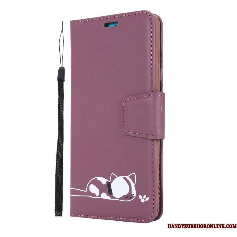 Hoesje Huawei Y6s Portemonnee Vouw Rood, Hoes Huawei Y6s Folio Telefoon