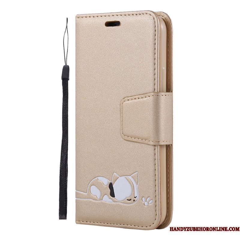 Hoesje Huawei Y6s Portemonnee Vouw Rood, Hoes Huawei Y6s Folio Telefoon