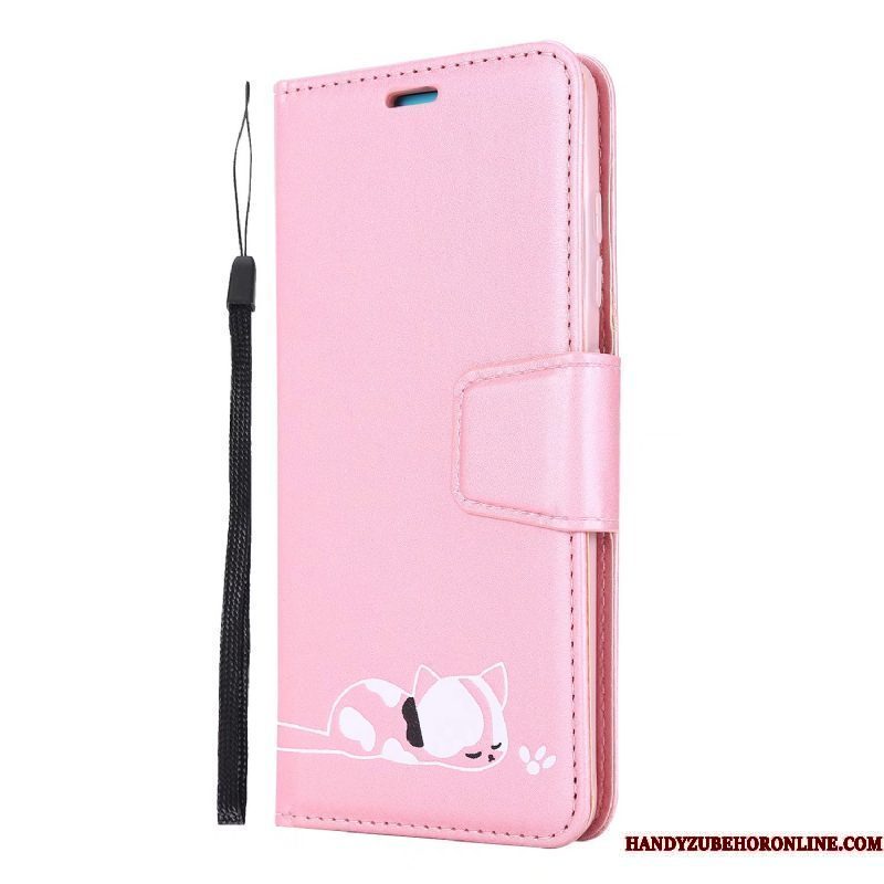 Hoesje Huawei Y6s Portemonnee Vouw Rood, Hoes Huawei Y6s Folio Telefoon