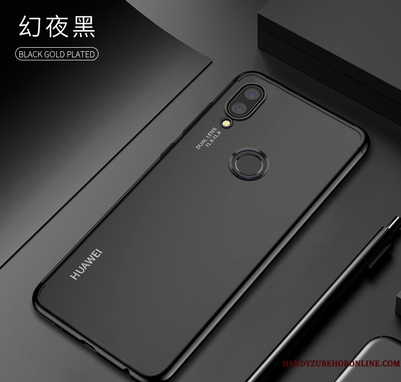 Hoesje Huawei Y7 2019 Zacht Supertelefoon, Hoes Huawei Y7 2019 Zakken Anti-fall Trend