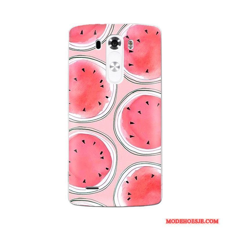 Hoesje Lg G3 Bescherming Dun Anti-fall, Hoes Lg G3 Zacht Pastelefoon