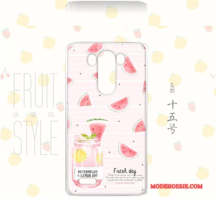 Hoesje Lg G3 Bloemen Anti-fall Persoonlijk, Hoes Lg G3 Zakken Windtelefoon