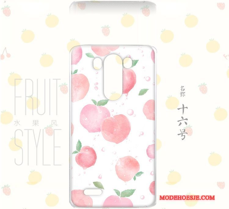 Hoesje Lg G3 Bloemen Anti-fall Persoonlijk, Hoes Lg G3 Zakken Windtelefoon