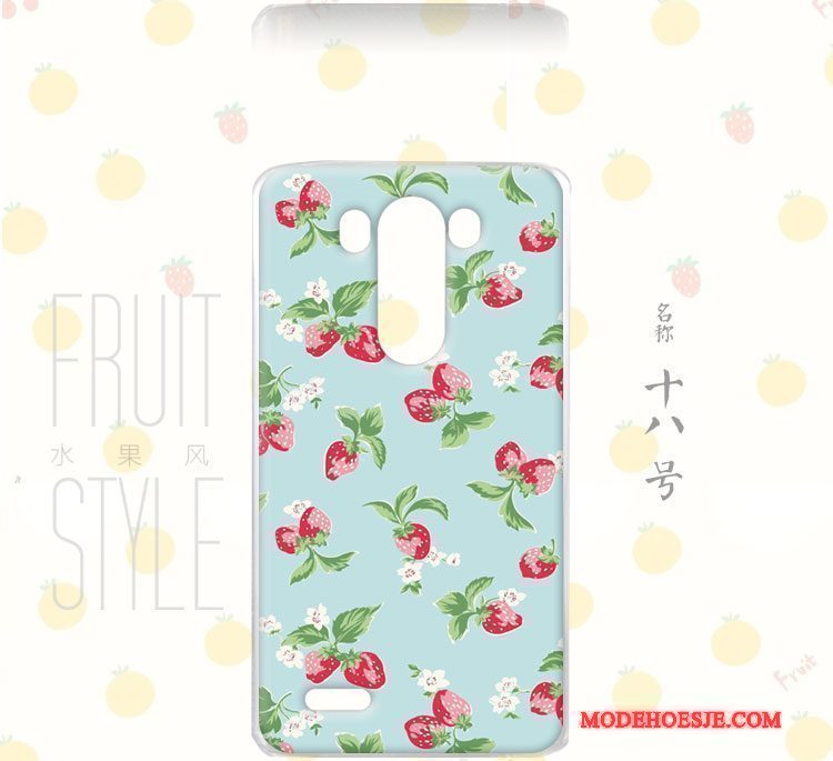 Hoesje Lg G3 Bloemen Anti-fall Persoonlijk, Hoes Lg G3 Zakken Windtelefoon