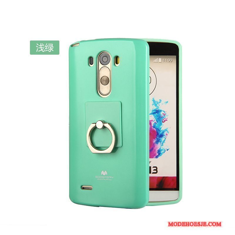 Hoesje Lg G3 Zacht Telefoon Dun, Hoes Lg G3 Bescherming Rood