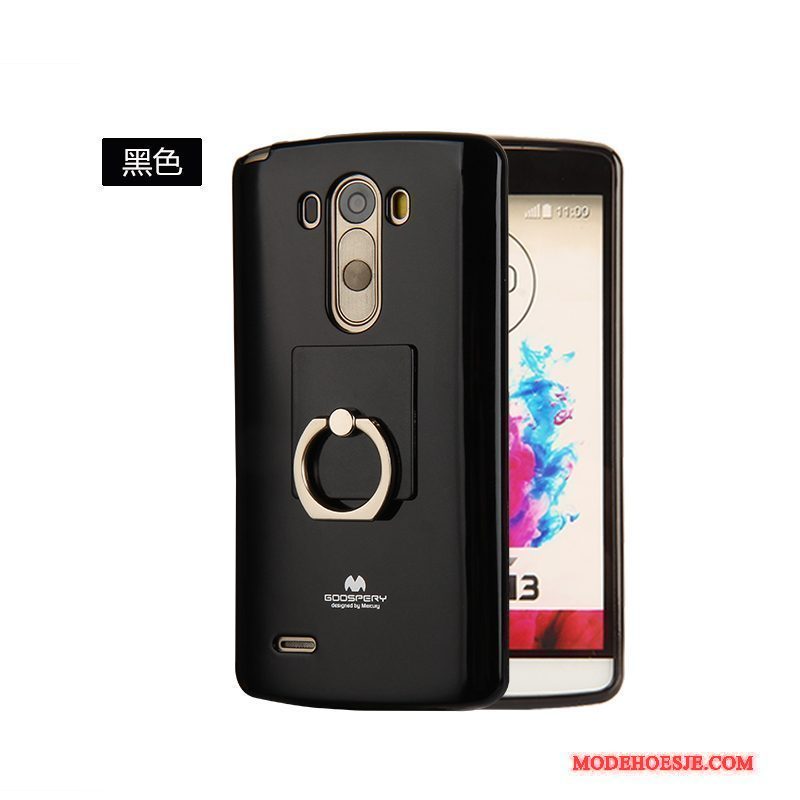 Hoesje Lg G3 Zacht Telefoon Dun, Hoes Lg G3 Bescherming Rood