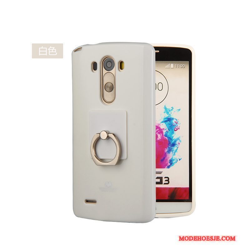 Hoesje Lg G3 Zacht Telefoon Dun, Hoes Lg G3 Bescherming Rood