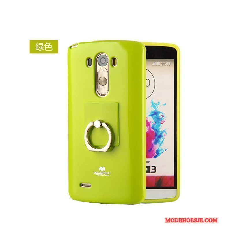 Hoesje Lg G3 Zacht Telefoon Dun, Hoes Lg G3 Bescherming Rood