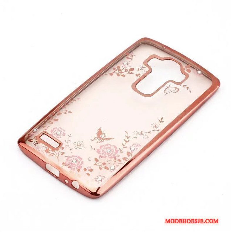 Hoesje Lg G3 Zacht Trend Goud, Hoes Lg G3 Bescherming Telefoon