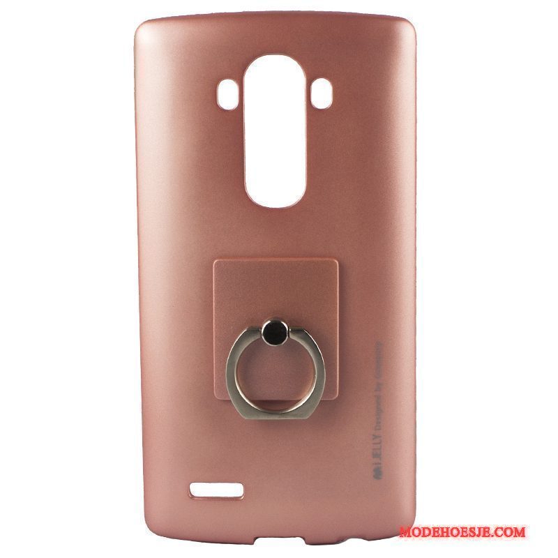 Hoesje Lg G4 Zacht Roze Dun, Hoes Lg G4 Siliconen Anti-falltelefoon