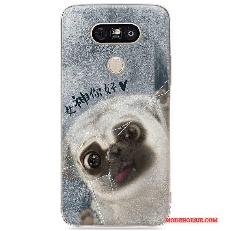 Hoesje Lg G5 Bescherming Anti-fall Trend, Hoes Lg G5 Spotprent Hardtelefoon