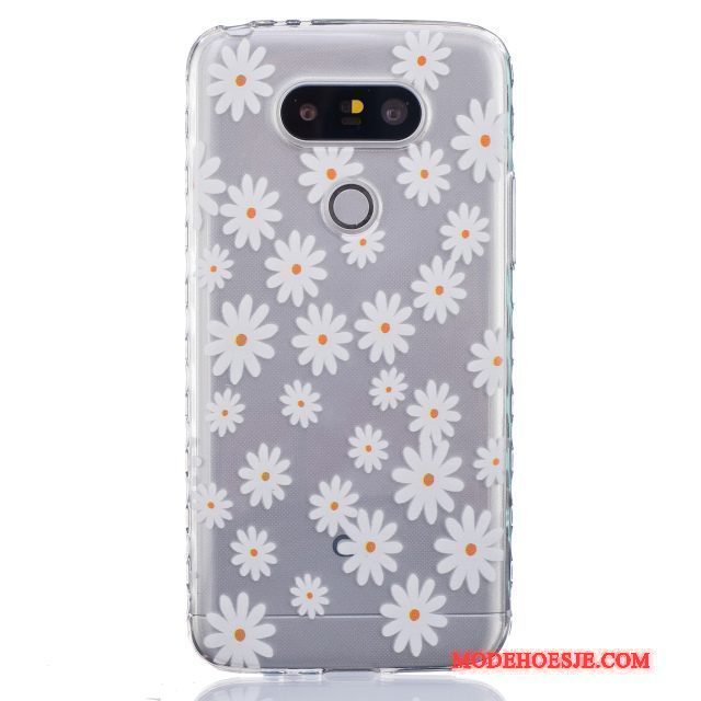 Hoesje Lg G5 Bescherming Zwart Anti-fall, Hoes Lg G5 Geschilderd Telefoon Antislip