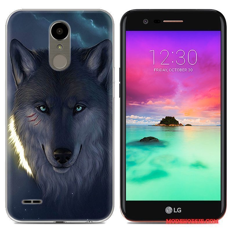 Hoesje Lg K10 2017 Siliconen Grijs Trend, Hoes Lg K10 2017 Zacht Duntelefoon