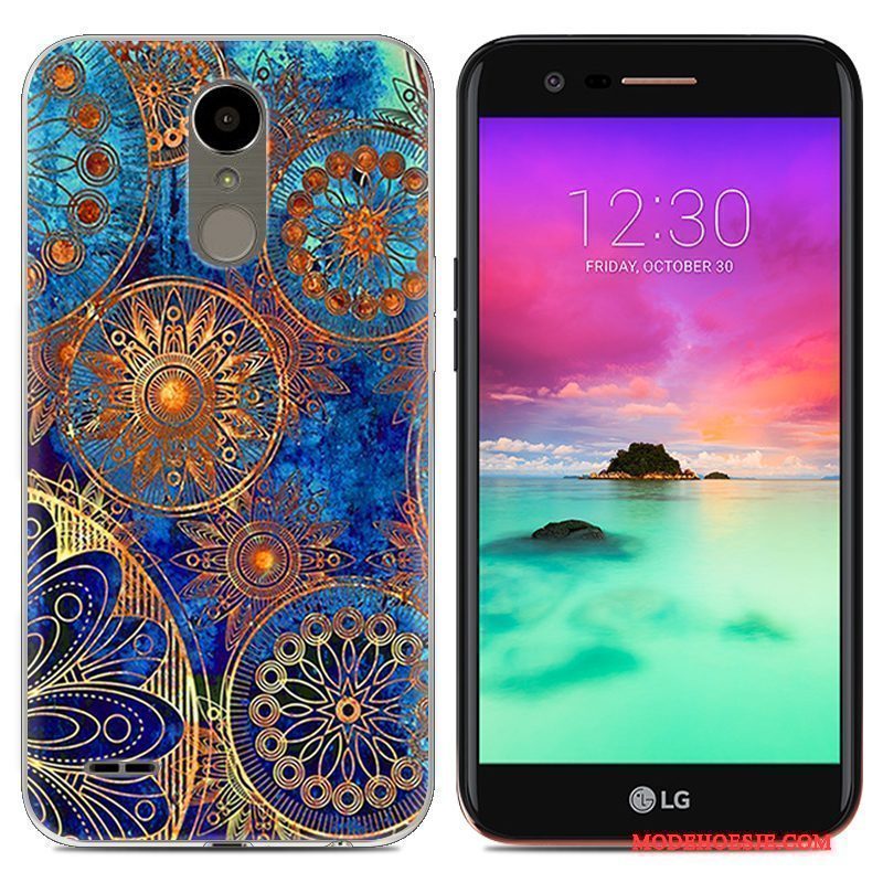 Hoesje Lg K10 2017 Siliconen Grijs Trend, Hoes Lg K10 2017 Zacht Duntelefoon