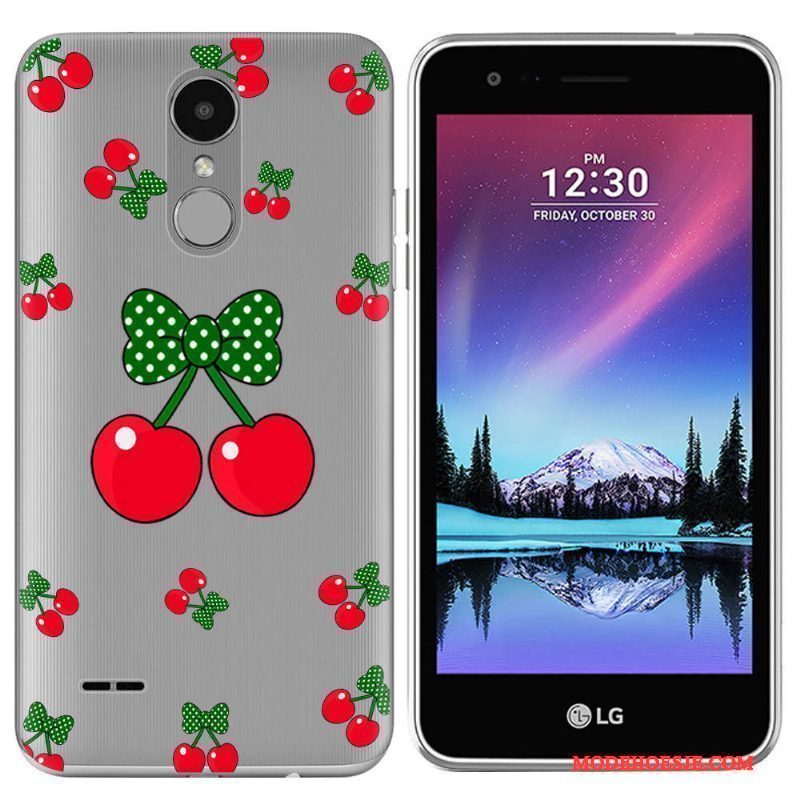 Hoesje Lg K4 2017 Siliconen Fruit Nieuw, Hoes Lg K4 2017 Zacht Telefoon Geel