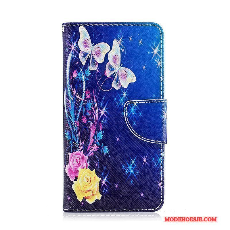 Hoesje Lg K8 2017 Bescherming Telefoon Purper, Hoes Lg K8 2017 Leer