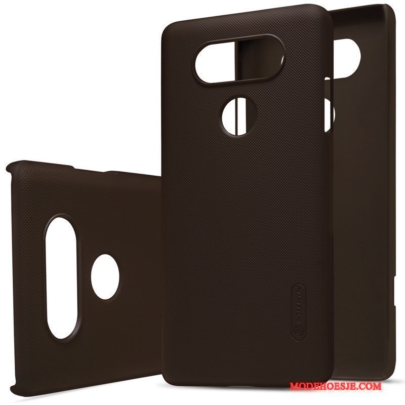 Hoesje Lg V20 Bescherming Telefoon Anti-fall, Hoes Lg V20 Schrobben Goud