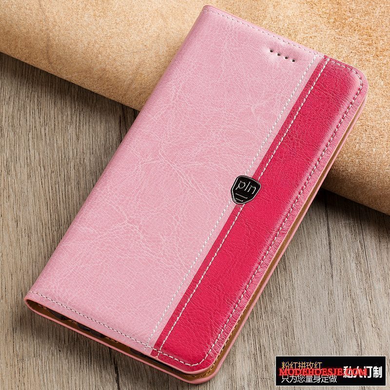 Hoesje Lg V20 Folio Anti-falltelefoon, Hoes Lg V20 Leer