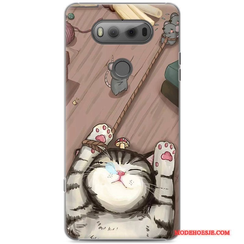Hoesje Lg V20 Scheppend Anti-fall Hard, Hoes Lg V20 Kleur Telefoon Persoonlijk