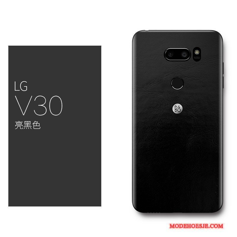 Hoesje Lg V30 Bescherming Telefoon Dun, Hoes Lg V30 Luxe Rood