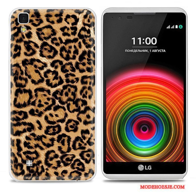 Hoesje Lg X Power Bescherming Anti-fall Rood, Hoes Lg X Power Zacht Nieuwtelefoon