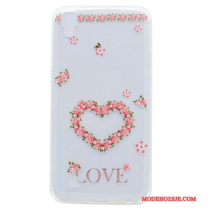 Hoesje Lg X Power Zakken Duntelefoon, Hoes Lg X Power Bescherming Blauw