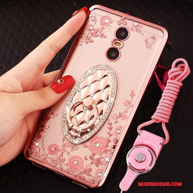 Hoesje Mi 4 Bescherming Mini Roze, Hoes Mi 4 Anti-falltelefoon