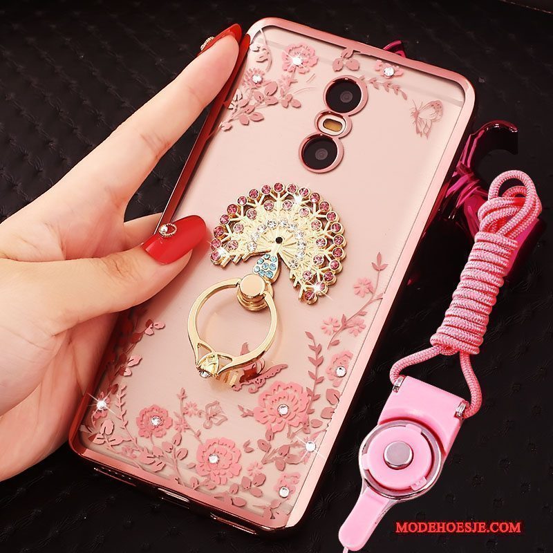 Hoesje Mi 4 Bescherming Mini Roze, Hoes Mi 4 Anti-falltelefoon