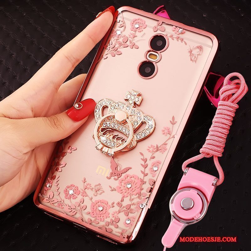 Hoesje Mi 4 Bescherming Mini Roze, Hoes Mi 4 Anti-falltelefoon